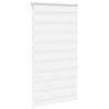 vidaXL Zebra Blind White 70x150 cm Fabric Width 65.9 cm Polyester