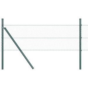 vidaXL Fence Post Green