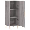 vidaXL Sideboard Grey Sonoma 34.5x34x90 cm Engineered Wood