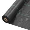 vidaXL Weed Membrane | Black | Polypropylene | Large | Water-resistant materials