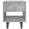 vidaXL Bedside Table Concrete Grey 40.5 x 40 x 48 cm Engineered Wood
