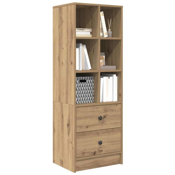 vidaXL Highboard Artisan oak 45.5 x 34 x 127 cm Engineered wood