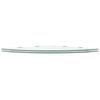 vidaXL Corner Shelves 2 pcs with Chrome Supports Glass Clear 45x45 cm