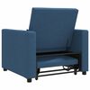 vidaXL Single Sofa Bed Reclining Blue 90 x 165 x 87 cm Fabric