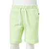 Kids' Shorts with Drawstring Neon Yellow 92