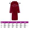 vidaXL Bathrobe KINN Red XXXL Cotton