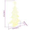 vidaXL Christmas Tree with 160 LEDs Warm white 150 cm Acrylic