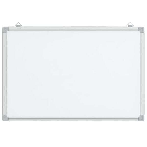 vidaXL Magnetic Whiteboard 80x60x1.7 cm Aluminium