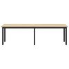 vidaXL Bench Sonoma 160 x 35 x 45 cm Engineered Wood