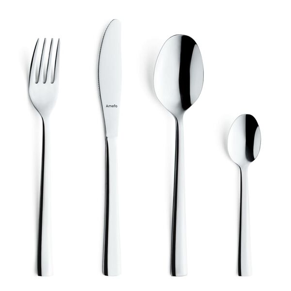 Amefa 24-Piece Cutlery Set Padova High-gloss Silver