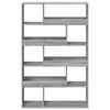 vidaXL Room Divider Grey Sonoma 100x33x156.5 cm Engineered Wood