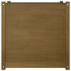 vidaXL Garden Planter Honey Brown 70x70x70 cm Solid Pinewood