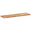 vidaXL Floating Shelf 100x20x2 cm Oil Finished Solid Wood Acacia