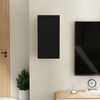 vidaXL TV Cabinet Black 30.5x30x60 cm Engineered Wood
