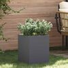 vidaXL Garden Planter Anthracite Cold-rolled steel
