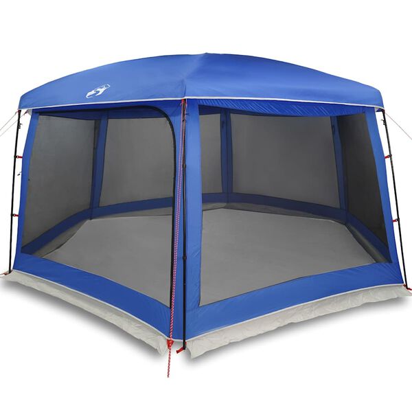 vidaXL Pool Tent with Removable Fly & Mesh Walls Azure Blue 670x590 cm