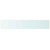 vidaXL Shelf Panel Glass Clear 110x20 cm