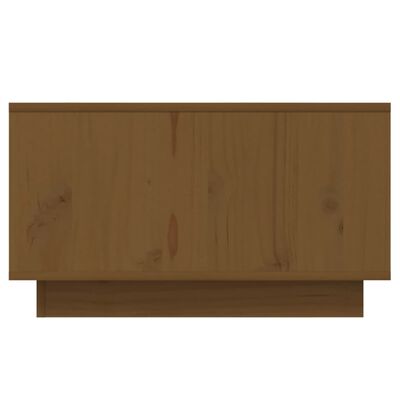 vidaXL Coffee Table Honey Brown 55x56x32 cm Solid Wood Pine