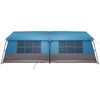 vidaXL Family Tent with Roof Blue and Grey 622 x 295 x 238 cm