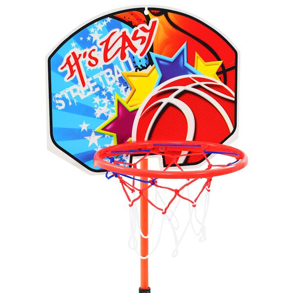 vidaXL Kids' Basketball Hoop and Ball Set