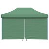 vidaXL Party Tent Folding Green 292 x 440 x 315 cm Oxford Fabric