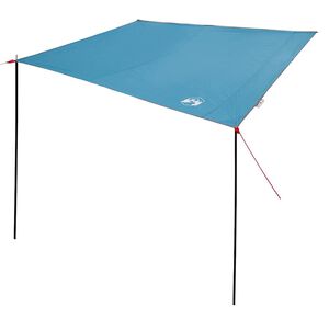 vidaXL Caravan Awning -Person 240 x 460 cm Waterproof Blue Taffeta