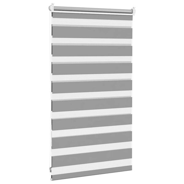 vidaXL Zebra Blind 50 x 100 cm Grey