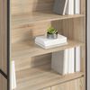 vidaXL Tall Cabinets 2 pcs Sonoma 79 x 36 x 200 cm Engineered Wood