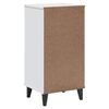 vidaXL Bedside Cabinet VIKEN White Engineered Wood