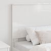 vidaXL Headboard Gloss White Engineered Wood