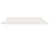 vidaXL Retractable Awning Cream 4.5x3 m Fabric and Aluminium