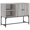 vidaXL Sideboard Grey Sonoma 100x40x79,5 cm Engineered Wood