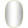 vidaXL Wall Mirror Gold 60x40 cm