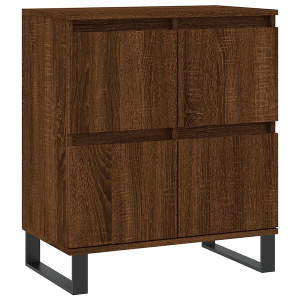 vidaXL Sideboard Brown Oak 60x35x70 cm Engineered Wood