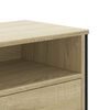 vidaXL TV Cabinet Sonoma Oak 122x34x41 cm Engineered Wood