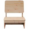 vidaXL Garden Chairs 2 pcs 60x64x70.5 cm Solid Wood Pine