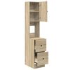 vidaXL Kitchen Cabinet Beige 35 x 50 x 180 cm Engineered Wood