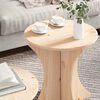vidaXL Coffee Table 2 pcs Natural Solid pine wood