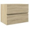vidaXL 2 Piece Bathroom Furniture Set Ceramic and Engineered Wood