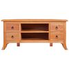vidaXL TV Cabinet 100x40x45 cm Solid Wood Mahogany