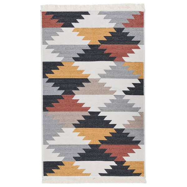 vidaXL Rug Multicolour 120x180 cm Cotton
