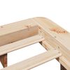 vidaXL Bed Frame without Mattress 120x190 cm Small Double Solid Wood Pine