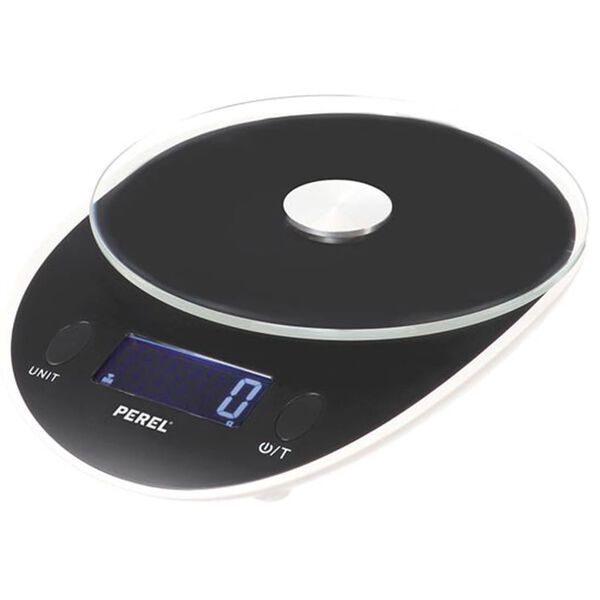 Perel Digital Kitchen Scale 5 kg Black