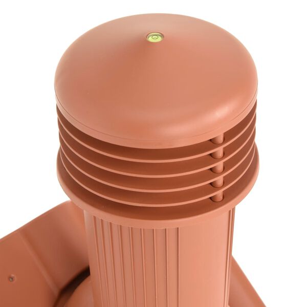 vidaXL Roof Ventilator Red