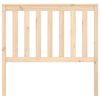 vidaXL Bed Headboard 106x6x101 cm Solid Wood Pine