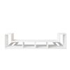 vidaXL TV Cabinet Double L-Shaped White