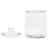vidaXL Storage Glass Jars with Lid 4 pcs 8000 ml