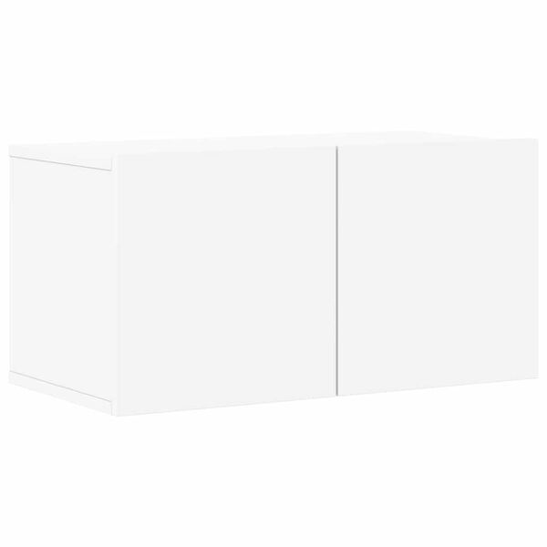 vidaXL 8 Piece TV Cabinet Set White Engineered Wood