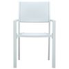 vidaXL 5 Piece Garden Dining Set White