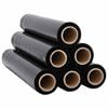 vidaXL Stretch Film 6 pcs Black 30 &mu;m 50 cm x 300 m